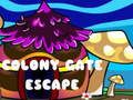 Juego Escape de la puerta de la colonia  en línea