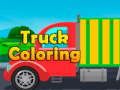 Juego Camión para colorear  en línea