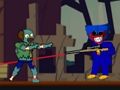 Juego Huggy Wuggy vs Zombis  en línea