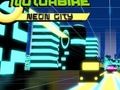 Juego Moto Neón Ciudad  en línea