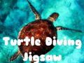 Juego Rompecabezas de buceo de tortuga  en línea