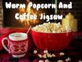 Juego Rompecabezas de palomitas de maíz calientes y café  en línea