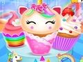 Juego Diseño de cocina de cupcake de sirena unicornio  en línea