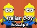 Juego Escape de chico italiano  en línea