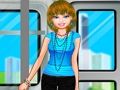Juego Barbie en el tren  en línea