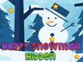 Juego Muñeco de nieve feliz escondido  en línea
