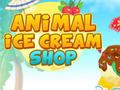 Juego Tienda de helados de animales  en línea