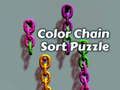 Juego Rompecabezas de clasificación de cadenas de colores  en línea