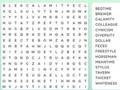Juego Búsqueda de palabras  en línea