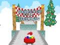Juego ¡Carrera de Papá Noel!  en línea