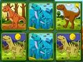 Juego Memoria de dinosaurio  en línea