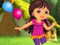 Juego Dora en el jardin  en línea