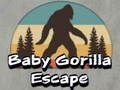 Juego Bebé gorila escapa  en línea