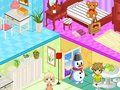 Juego Diseño de casa de muñecas princesa  en línea