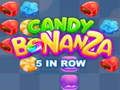 Juego Candy Bonanza 5 en Fila  en línea