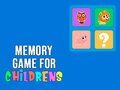 Juego Juego de memoria para niños  en línea
