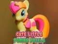 Juego Rompecabezas de ponis lindos  en línea