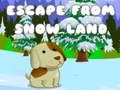 Juego Escapar de la tierra nevada  en línea
