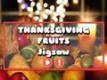 Juego Rompecabezas de frutas de acción de gracias  en línea