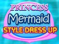 Juego Viste al estilo princesa sirena  en línea