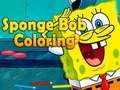 Juego Bob esponja para colorear  en línea