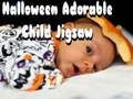 Juego Rompecabezas de niño adorable de Halloween  en línea