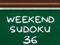 Juego Sudoku de fin de semana 36  en línea