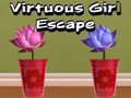 Juego Escape de la chica virtuosa  en línea