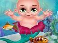 Juego Cuidado del bebé sirena  en línea
