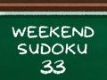 Juego Sudoku de fin de semana 33  en línea
