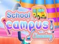 Juego Limpieza del campus escolar  en línea