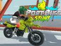 Juego Acrobacia en bicicleta portuaria  en línea