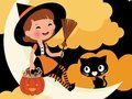 Juego Rompecabezas de la pequeña bruja  en línea
