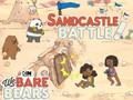 Juego ¡Batalla de castillos de arena! Nosotros osos desnudos  en línea