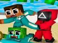 Juego Juego de calamar para Minecraft  en línea