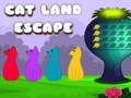 Juego Escape de la tierra del gato  en línea