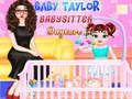 Juego Baby Taylor Niñera Guardería  en línea