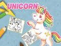 Juego Libro para colorear de unicornio  en línea
