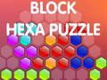 Juego Rompecabezas hexagonal de bloque  en línea