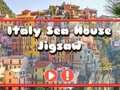 Juego Rompecabezas de la casa del mar de Italia  en línea