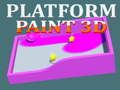 Juego Pintura de plataforma 3D  en línea