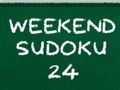 Juego Sudoku de fin de semana 24  en línea