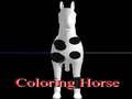 Juego Caballo para colorear  en línea