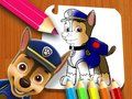 Juego Patrulla Canina: Libro para colorear en línea Juego Patrulla Canina: Libro para colorear en línea