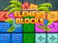 Juego Bloques de elementos  en línea