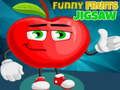 Juego Rompecabezas de frutas divertidas  en línea