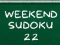 Juego Sudoku de fin de semana 22  en línea