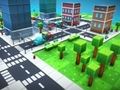 Juego Corredor de la ciudad de píxeles 3D  en línea