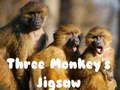 Juego El rompecabezas de los tres monos  en línea