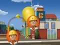Juego Explosión de globos de Bob el Constructor  en línea